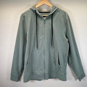 Beyond Yoga Freefit Hoodie Mens Size M Pockets Zippered Front  UV Protection USA